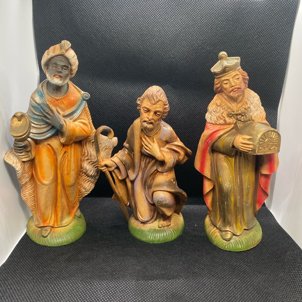 Vintage Nativity set x7 Made in Italy